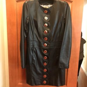 Tory Burch leather jacket beautiful!